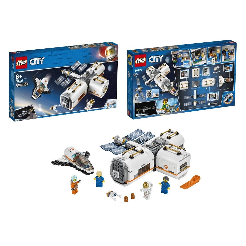 現貨 樂高 LEGO City 城市系列 60227  月球太空站 全新未拆 公司貨