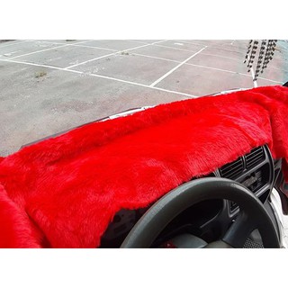大尺寸 長毛款 亮紅色款 長毛儀表板保護墊 180x45cm DIY 遮光墊 避光墊 保護墊 儀表板保護墊