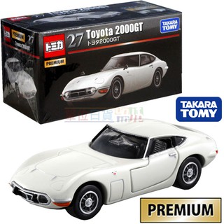 『 單位日貨 』日本正版 TOMICA 多美 豐田 TOYOTA 2000GT 白金 黑盒 合金小車 27