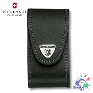 Victorinox 維氏瑞士刀專用刀套91mm專用黑色皮套 / 適用5-8排 4.0521.3 / VNP08【詮國】