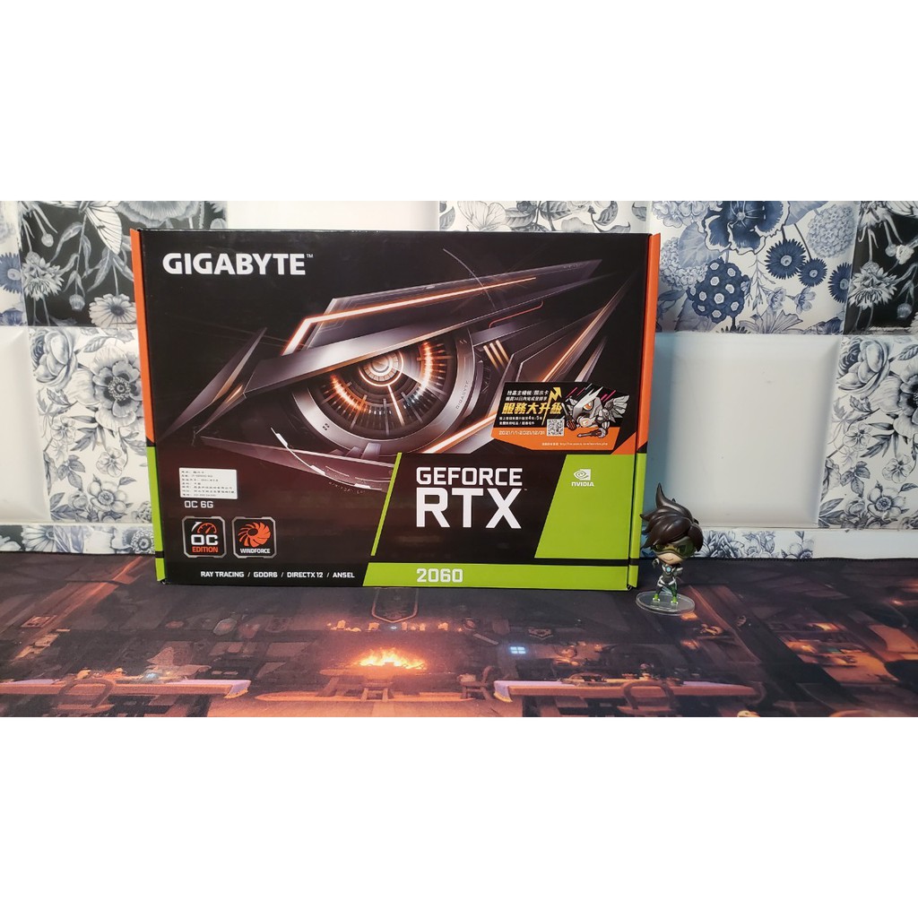 【技嘉】 RTX2060 顯示卡 Gigabyte RTX2060-OC-6G (N2060OC-6GD 全新未使用