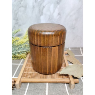 【百福】【天然漆器】日本吉野杉木罐 漆器木罐 密封罐 木蓋密封罐 木蓋儲物罐 保鮮罐 咖啡豆罐 茶葉罐 【臺灣製造】✅