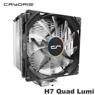 【MR3C】含稅附發票 CRYORIG 快睿 H7 Quad Lumi RGB CPU AM4 塔散 散熱器 黑框 塔扇