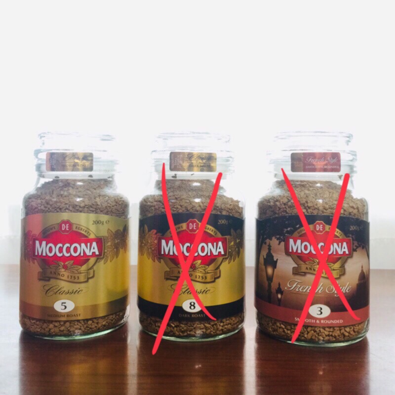 （現貨）澳洲Moccona冷凍乾燥即溶咖啡粉 200g 3種口味