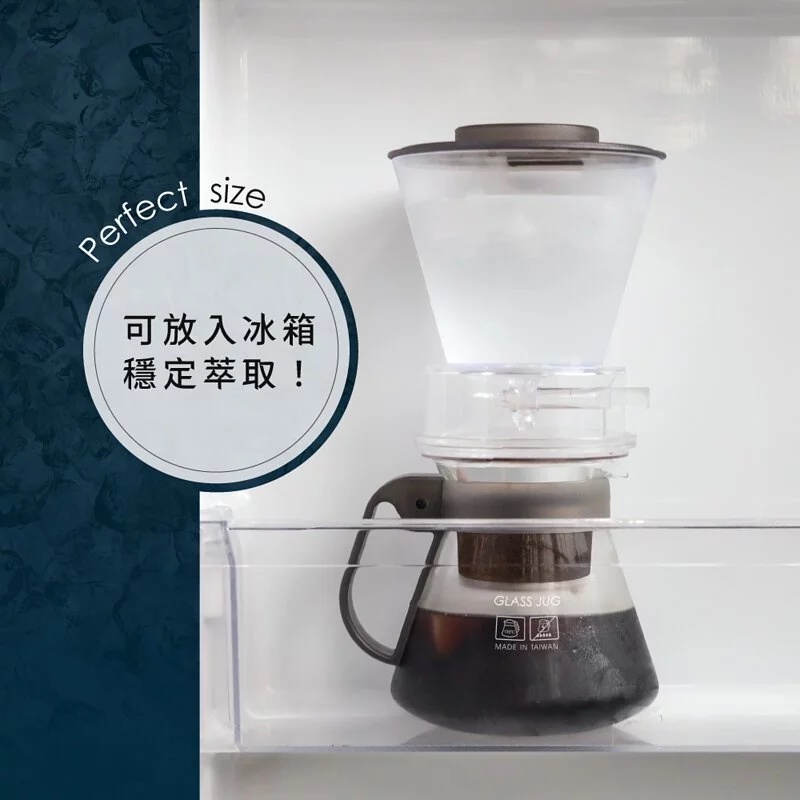 Driver 外調式冰滴咖啡壺 600ml (附丸型濾紙) 鬆享有冰滴咖啡 咖啡壺 冰滴咖啡 手沖咖啡 冰滴 冷萃咖啡
