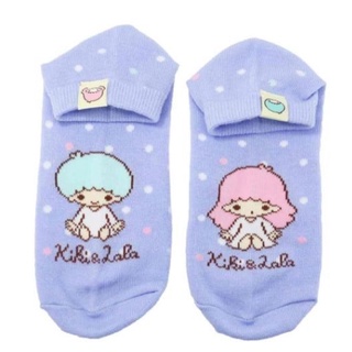 Sanrio 三麗鷗 ❁ Little Twin Stars Kiki & Lala 雙子星 成人襪子 22-24CM