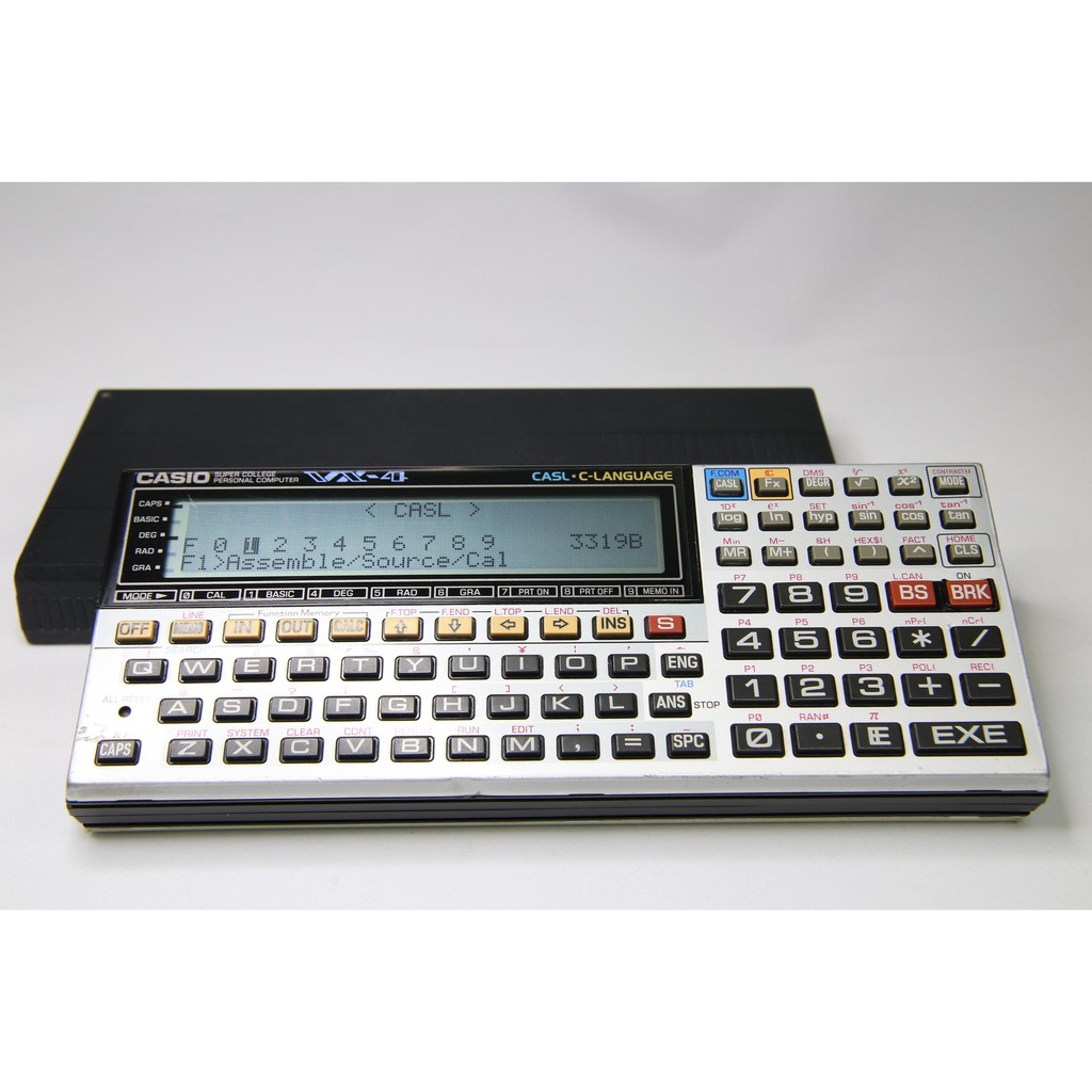 【出清】CASIO VX-4 掌上型電腦 (海外型號 FX-880P)，功能正常，最低價～