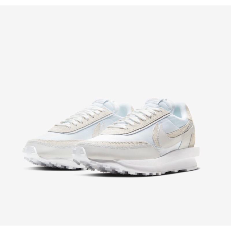 《官網購入》Nike Sacai x LDWaffle 'Summit White' 聯名鞋 白 解構  US9.5