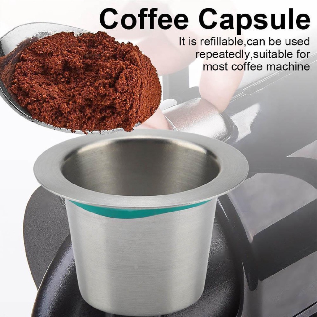 由不銹鋼製成的咖啡片,用於高品質 Nespresso 咖啡機