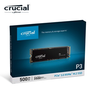 Micron Crucial P3 500GB ( PCIe M.2 ) SSD 現貨 廠商直送