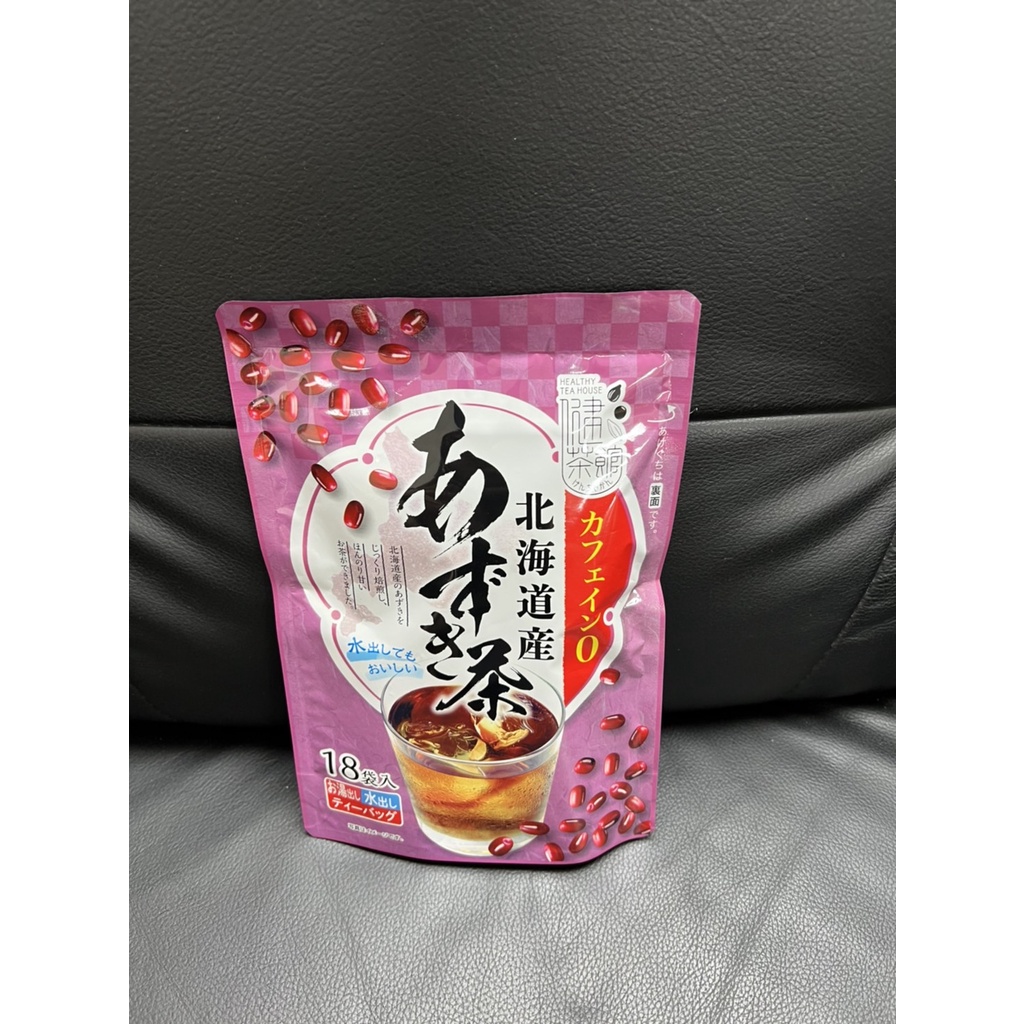 日本 健茶館 北海道紅豆茶 (18袋入) 108g 紅豆茶 /黑豆茶216g