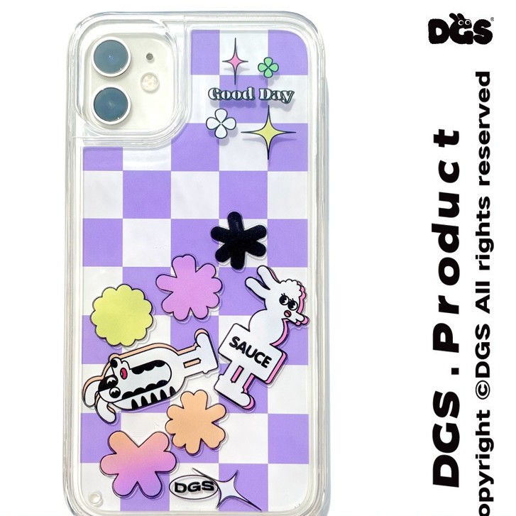 Colourful 紫機必入流動殼 花卉紫格適用蘋果12promax手機殼11 12 Xr Xsmax 蝦皮購物