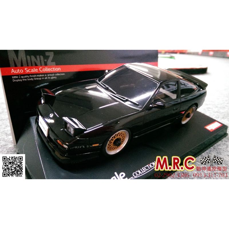 Mrc戰神遙控 現貨 Kyosho Mini Z Awd車殼日産180sx 黑色 Mzp432bk Ma0 蝦皮購物