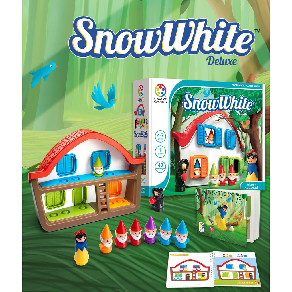 桌遊 信誼 比利時 smart games 白雪公主 snowwhite