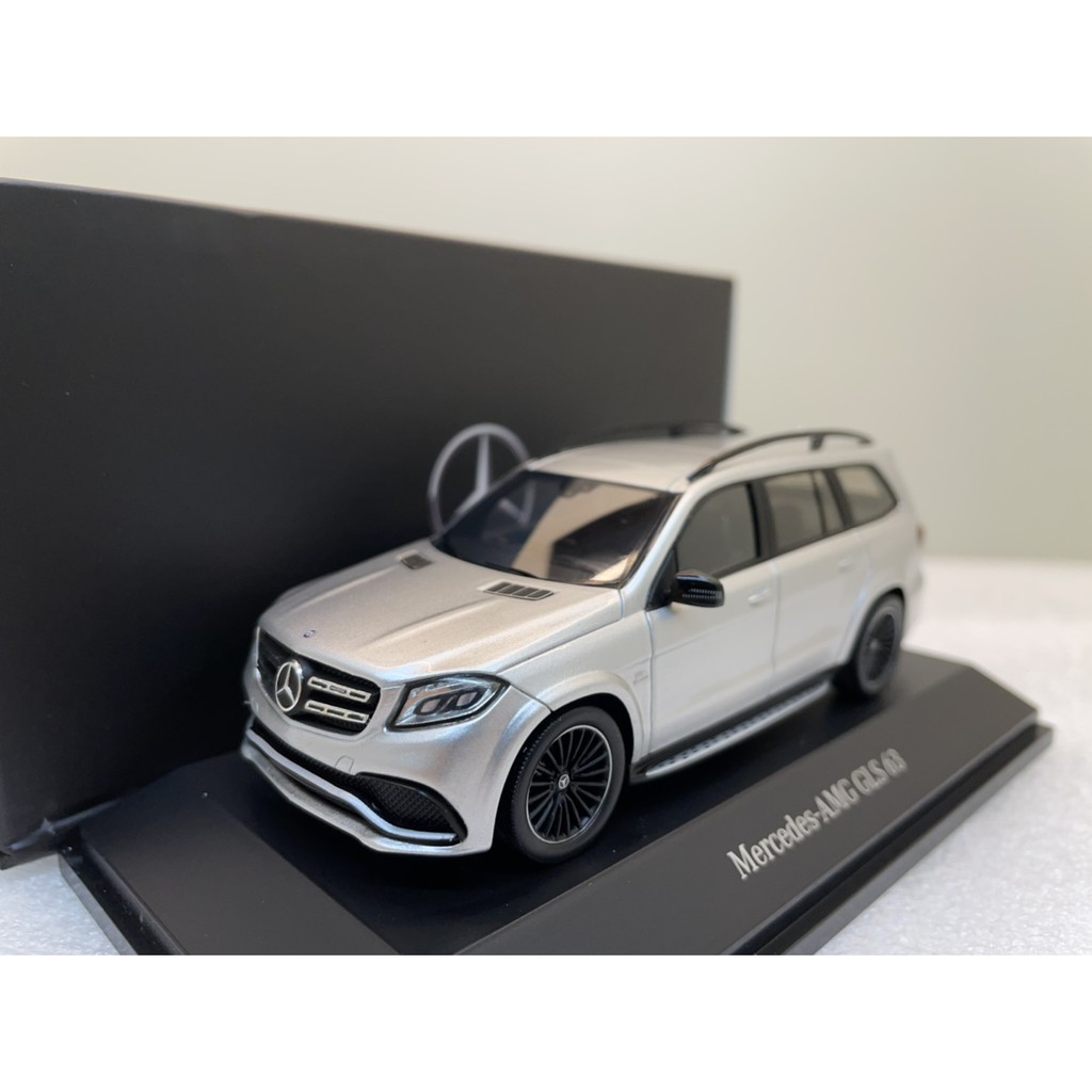 吉華科技@ 1/43 原廠 Mercedes-AMG GLS 63 銀色 合金車