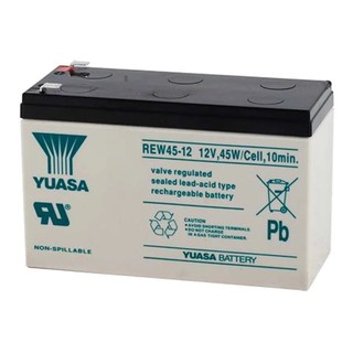 【YUASA REW45-12】火速出貨⚡ 湯淺YUASA NP電池REW45-12 /WP7.2-12加強 可加購背帶