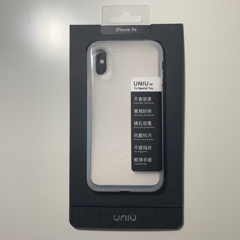 UNIU 透明矽膠殼 iPhone X/XS