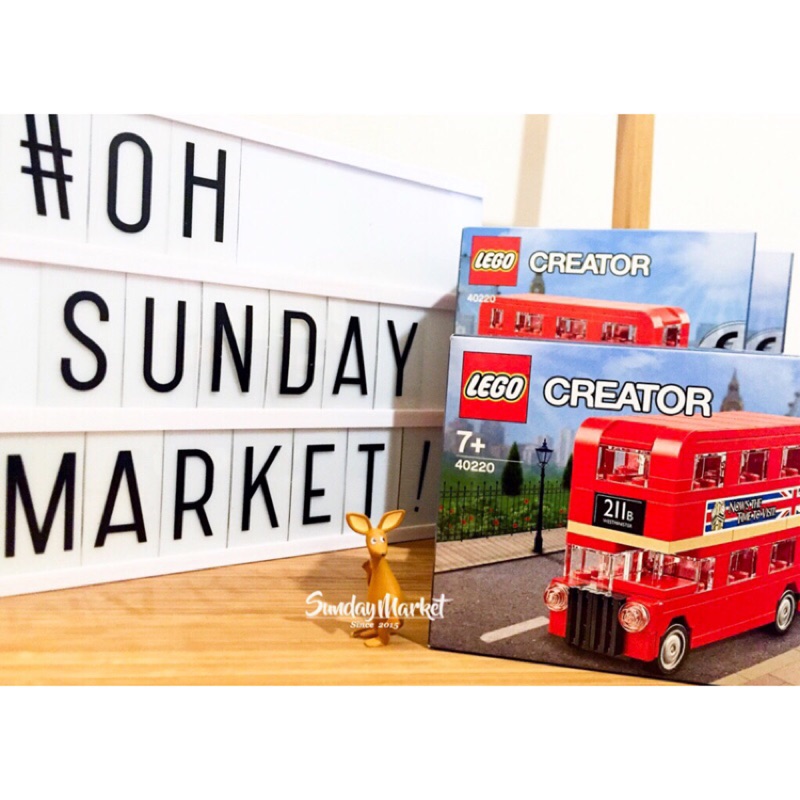 Sunday Market 英國代購 LEGO 樂高 40220 英國 倫敦巴士