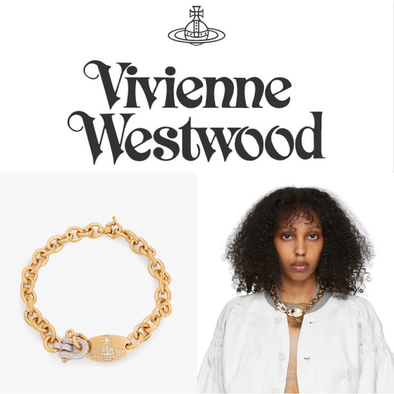歐洲選·免運·多色可選·Vivienne Westwood項鍊chocker·金色Isoira水晶鏈帶項鍊女品牌星球土星