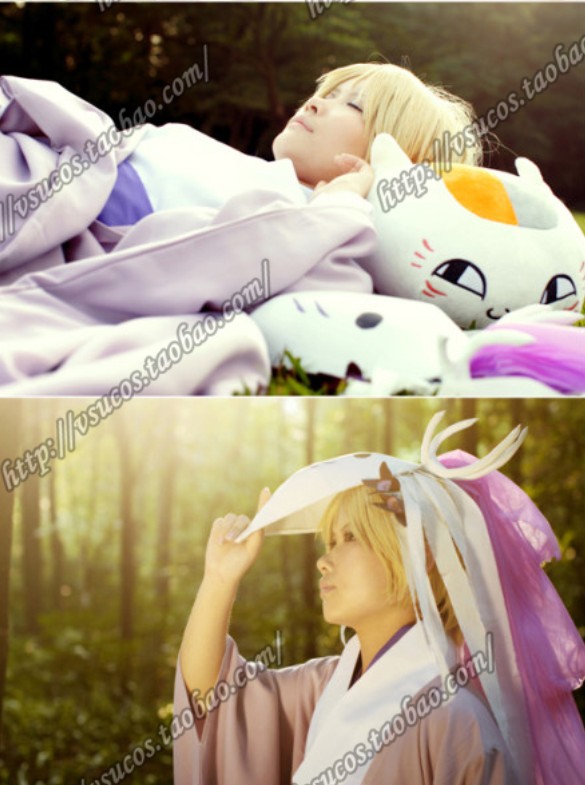 V粟cos 夏目友人帳豊月神豐月神cosplay和服動漫遊戲服裝來圖定做 蝦皮購物