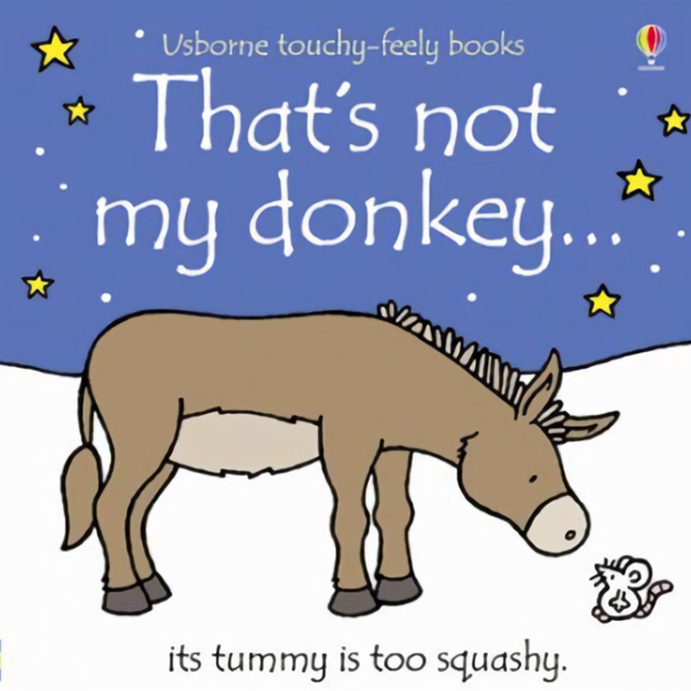 Thats Not My Donkey那不是我的小驢子觸摸書（外文書）