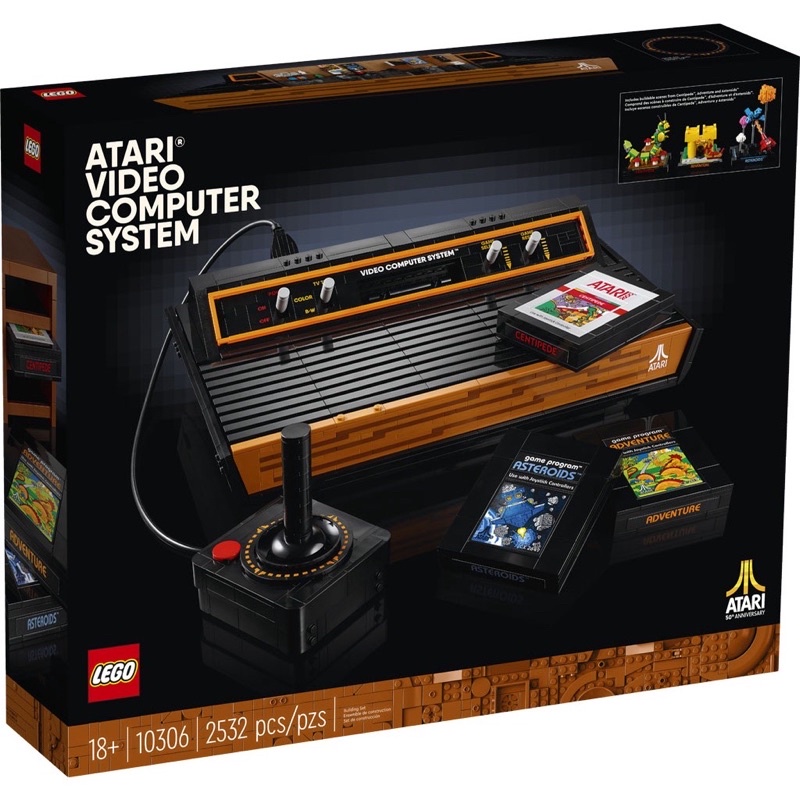 可面交 私訊運費100 現貨 樂高 LEGO 10306 Atari 2600 雅達利 主機