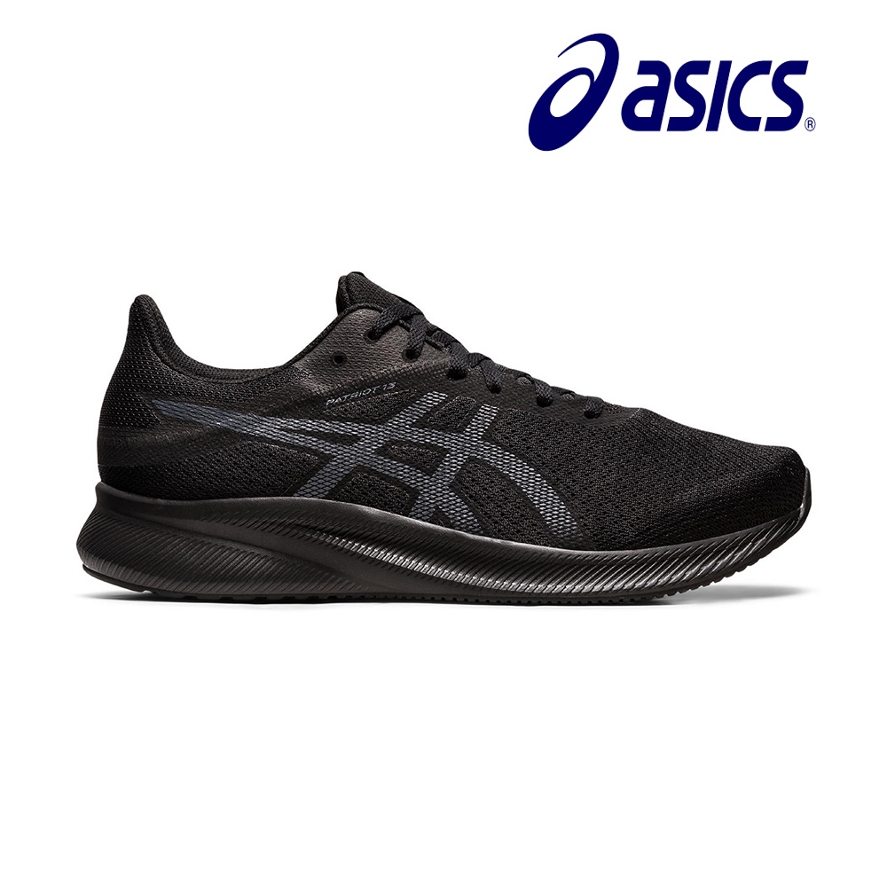 【asics 亞瑟士】PATRIOT 13 男慢跑鞋 黑色(1011B485-002)