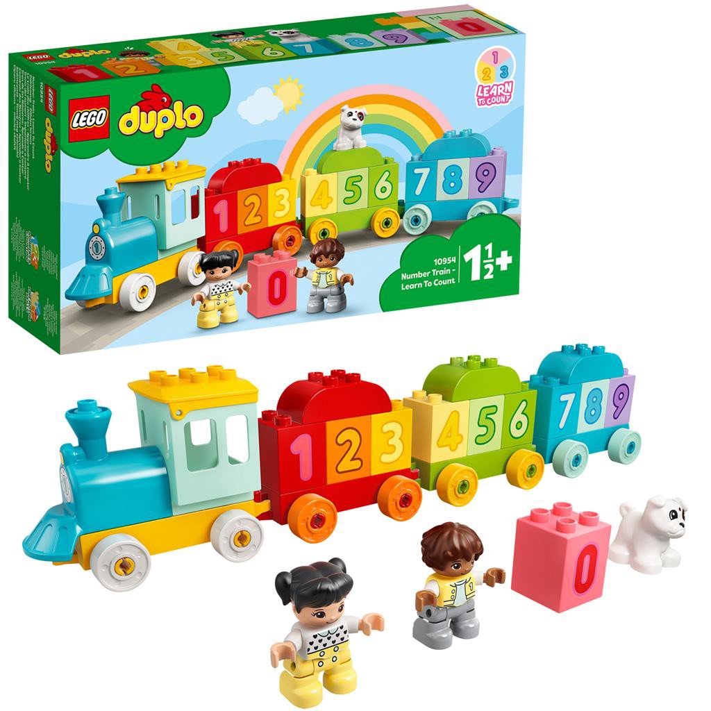 現貨 LEGO 樂高  DUPLO  得寶 系列  10954 數字列車-學習數數 全新未拆 公司貨