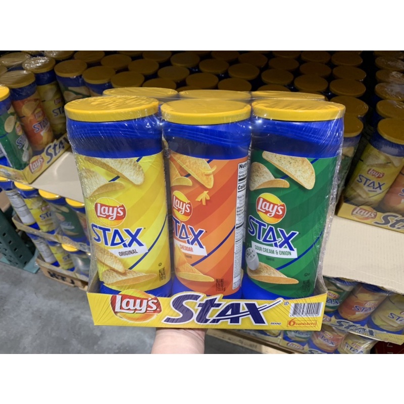 Lay’s 樂事罐裝洋芋片 6罐入 好市多代購