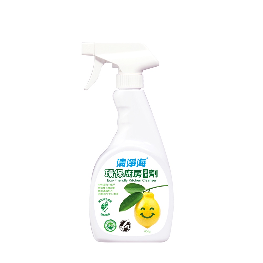 清淨海 檸檬系列環保廚房清潔劑 500g (單入/3入/6入/12入組)