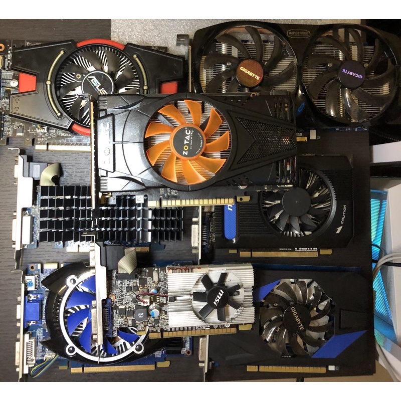 各式顯示卡 亮機顯卡 遊戲顯卡 二手良品 GTX 550Ti 650 GT 730 620 450 HD 7850