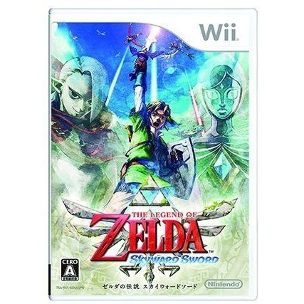 遊戲歐汀 Wii 薩爾達傳說 天空之劍 禦天之劍 2手美品