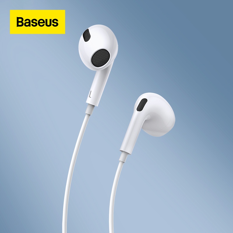 倍思 Baseus C17 Type-C 耳機入耳式耳機有線耳機, 帶麥克風, 用於智能手機