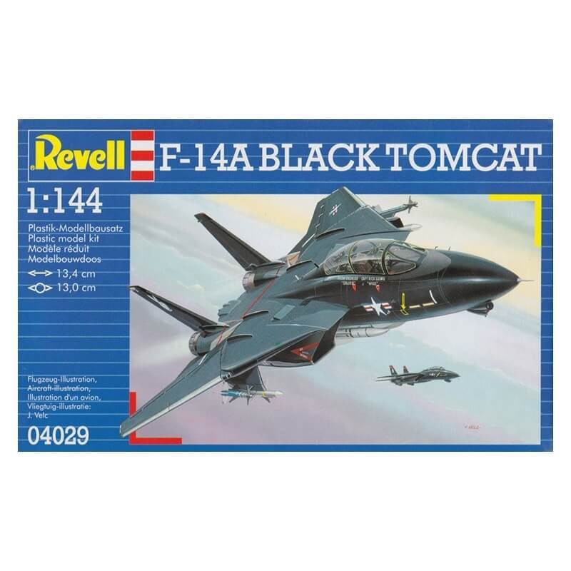 【小短腿玩具世界】REVELL 04029 F-14A 黑雄貓 Black Tomcat 1/144