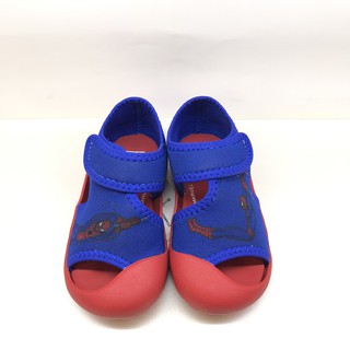 Adidas 愛迪達 聯名 MARVEL 蜘蛛人 好萊屋 漫威電影 男童 嬰兒鞋小童鞋 包頭護趾 學步鞋 涼鞋 正版授權