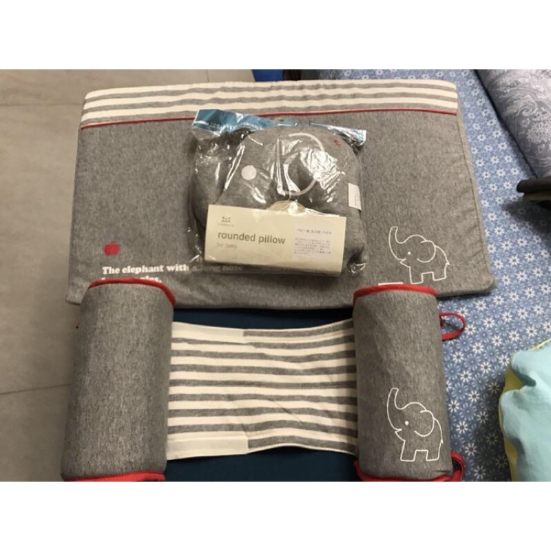 嬰兒枕 防吐奶枕 三角枕 SANDESICA （三件套組）