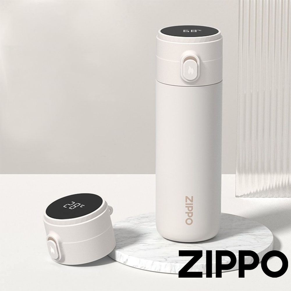ZIPPO 城市系列-彈蓋智能保溫杯  彈蓋 智能 保溫杯 保溫瓶 冬天必備