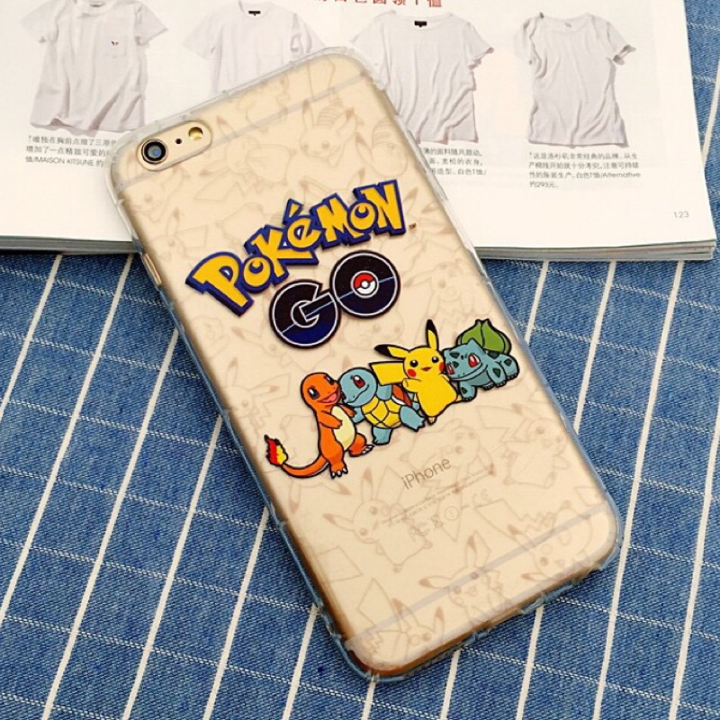 「現貨」iPhone 6 6S PLUS 手機殼 保護殼 寶可夢 Pokémon Go 神奇寶貝 皮卡丘