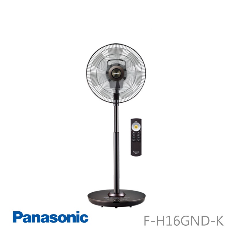 國際牌 Panasonic F-H16GND-K晶鑽棕 DC變頻立扇16吋 公司貨 現貨 廠商直送