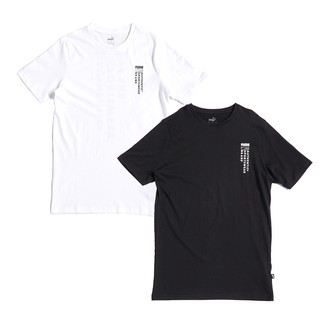 PUMA 基本系列 Placement 男款 印花 休閒 短袖上衣 T恤 只有XS 歐規 58776902
