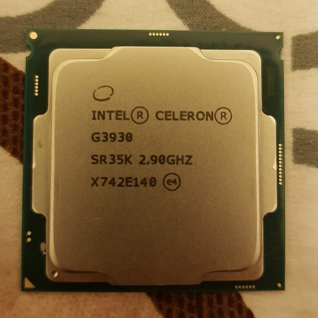 Intel Celeron G3930 2.9GHz 極新 購買有送贈品 107年1月原價屋購入