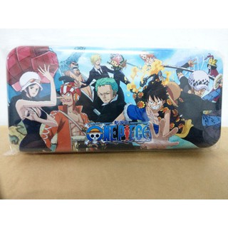 全新現貨 24H內出貨 ONE PIECE 航海王 海賊王 超大鐵筆盒 超大雙層鐵筆盒 鉛筆盒 收納盒