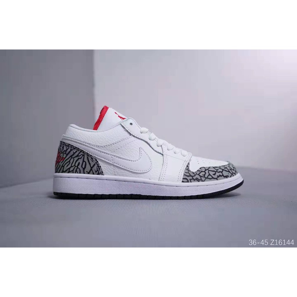 jordan 1 phat low white cement