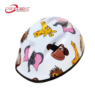【KREX】CS-2700 兒童自行車安全帽(可愛動物)