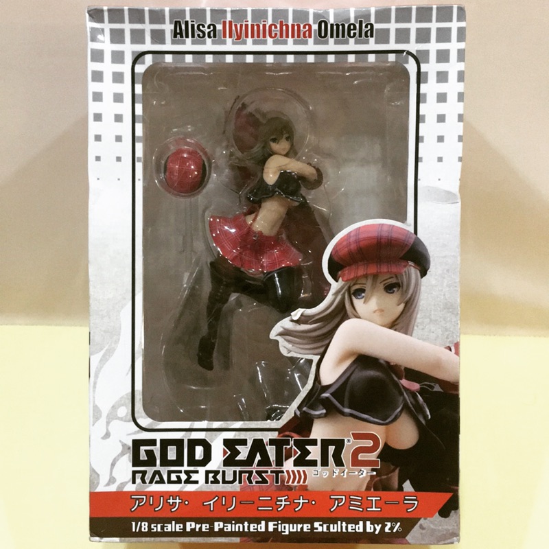 現貨 God Eater 2 BURST 噬神者 艾莉莎 愛莉莎 神機解放 性感 美女 公仔 1/8 PVC 性感美女