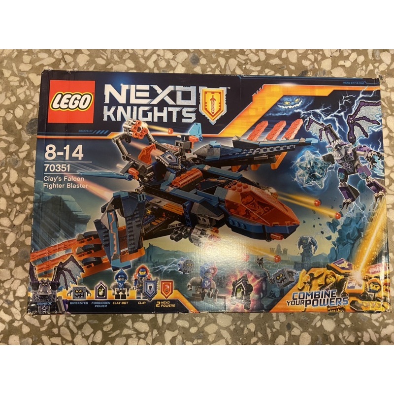 ［樂高］LEGO 70351 Nexo Knights 未來騎士 克雷的獵鷹疾風戰鬥機