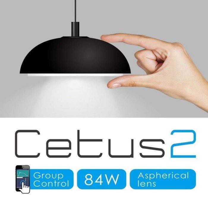 蝦兵蟹將 台灣弘茂 Hme Cetus2 魔球led海水燈84w 一組 吊燈完整光譜海水缸 蝦皮購物