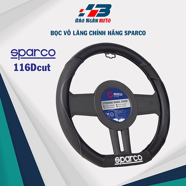 正品 SPARCO 方向盤套,高級方向盤套 D-cut 適用於起亞 Seltos,Vinfast FE 34