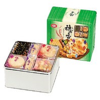 龜田製菓 穗之香15米果禮盒(綠) 417g