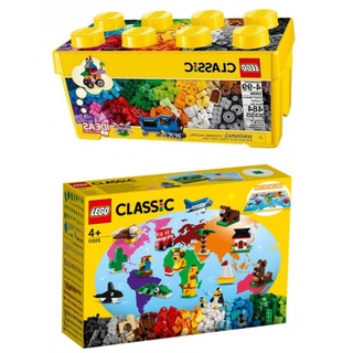 全新未拆封 LEGO 樂高 積木 11015 10696 Classic 經典系列-創意桶亮彩
